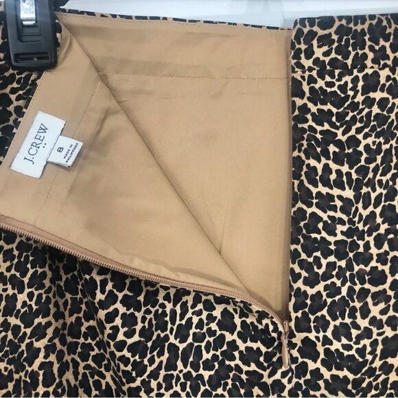 J. Crew Factory Pencil Skirt in Classic Leopard Print - Picture 10 of 15
